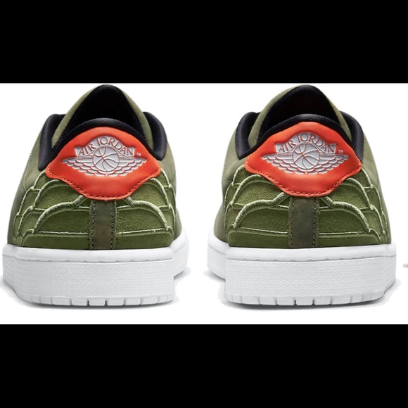 Nike Air Jordan 1 Retro Centre Court Low Oil Green Olive Black Men\'s main image 10